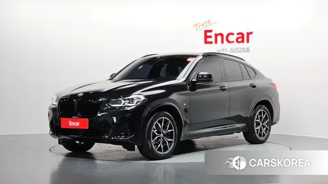 BMW X4 (G02) 2023 Черный из Кореи