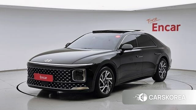 Hyundai Grandeur Hybrid (GN7) 2023 Черный из Кореи