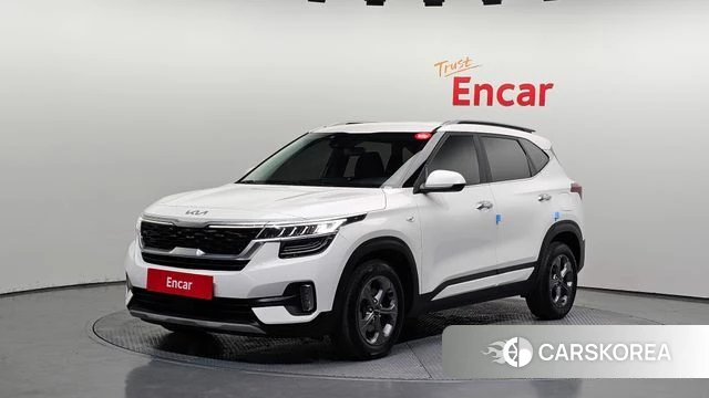 Kia Seltos 2022 Белый из Кореи