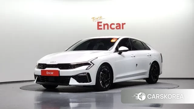 Kia The New K5 3rd generation 2024 Белый из Кореи