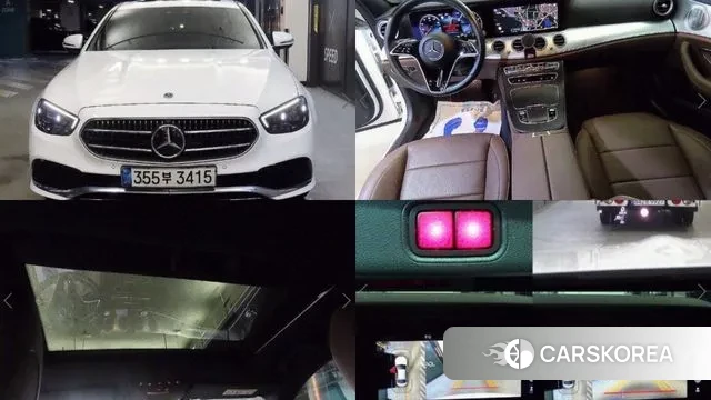 Mercedes-Benz E-Class W213 2021 Белый из Кореи