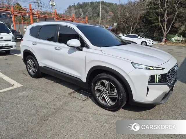 Hyundai The New Santa Fe 2021 Белый из Кореи