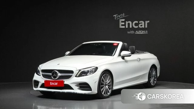 Mercedes-Benz C-Class W205 2023 Белый из Кореи