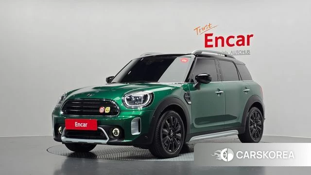 Mini Cooper Countryman 2023 Зеленый из Кореи