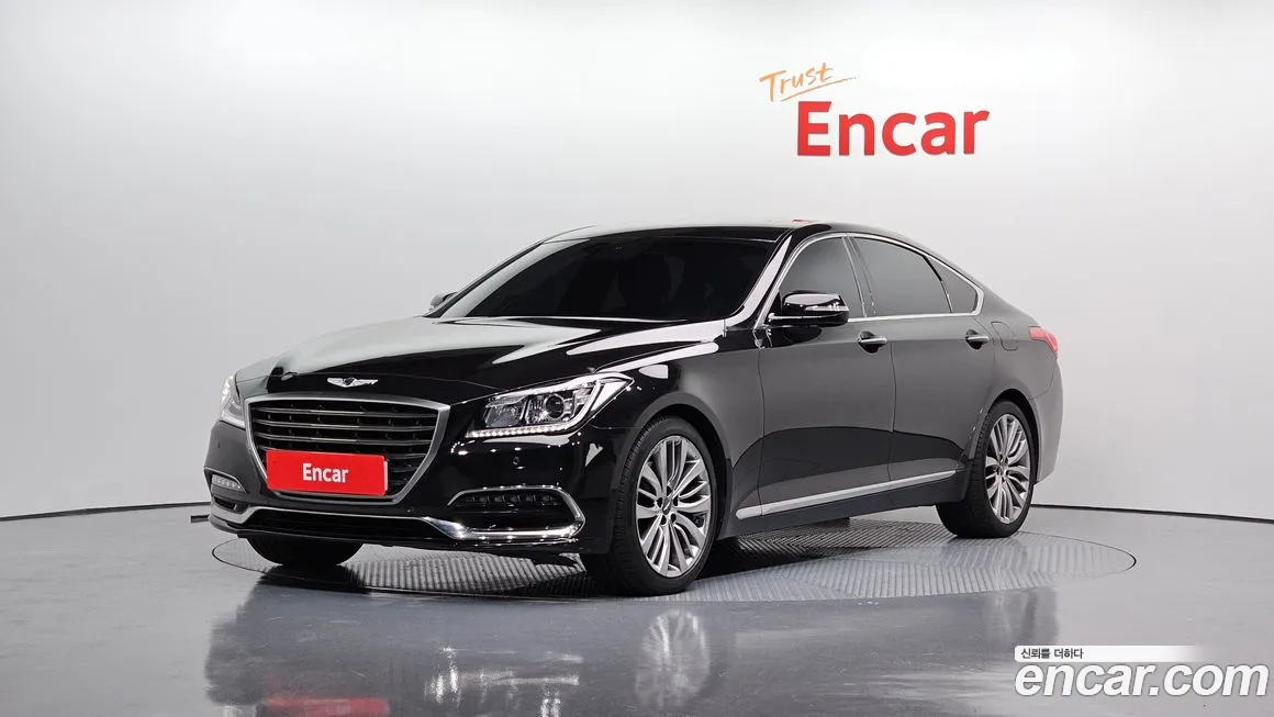 Genesis G80 2018 Черный из Кореи