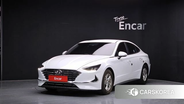 Hyundai Sonata (DN8) 2019 Белый из Кореи