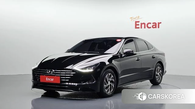 Hyundai Sonata Hybrid (DN8) 2020 Черный из Кореи