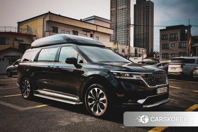 Kia Carnival 4th generation 2022 Черный из Кореи