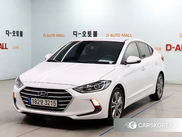Hyundai Avante AD 2018 Белый из Кореи