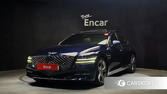 Genesis G80 (RG3) 2021 Синий из Кореи