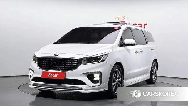Kia The New Carnival 2018 Белый из Кореи