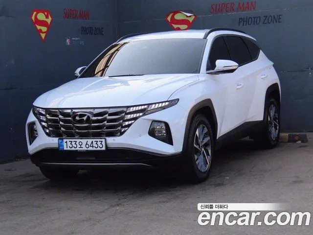 Hyundai The New Tucson Hybrid (NX4) 2023 Белый из Кореи