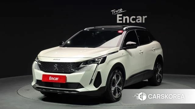 Peugeot 3008 second generation 2021 Белый из Кореи