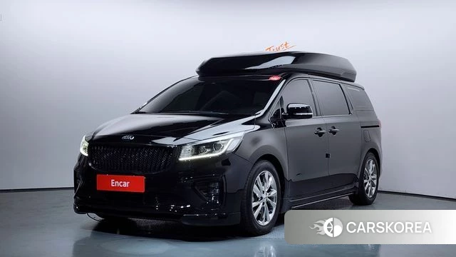 Kia The New Carnival 2019 Черный из Кореи