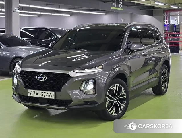 Hyundai Santa Fe TM 2019 Серый из Кореи