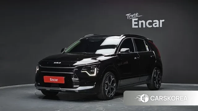 Kia Di Ol Nu Niro 2022 Черный из Кореи