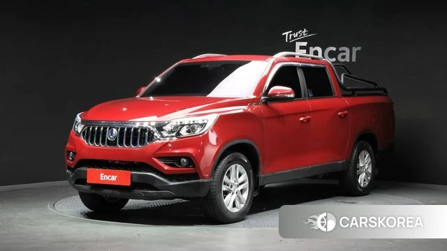 Ssangyong Rexton Sports Cannes 2019 Красный из Кореи