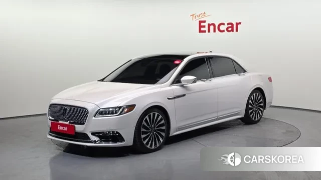 Lincoln Continental 10th Generation 2019 Белый из Кореи