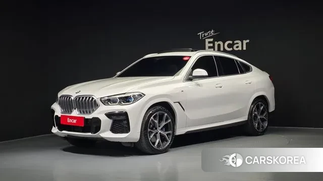 BMW X6 (G06) 2022 Белый из Кореи