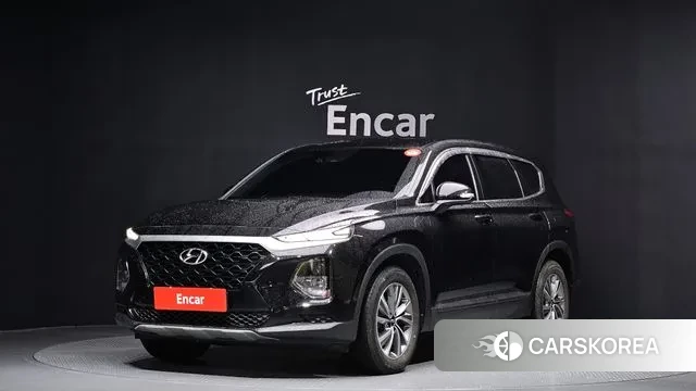 Hyundai Santa Fe TM 2018 Черный из Кореи