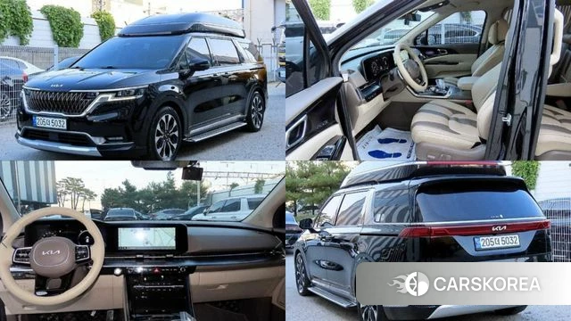 Kia Carnival 4th generation 2022 Черный из Кореи