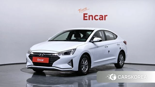 Hyundai The New Avante AD 2018 Белый из Кореи