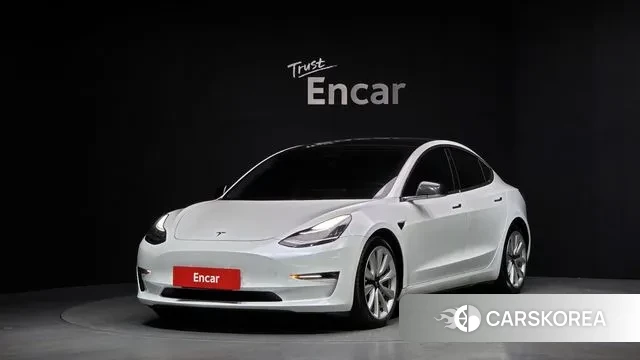 Tesla Model 3 2020 Белый из Кореи