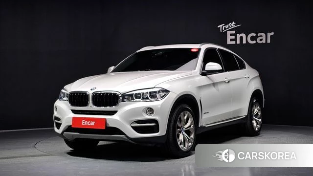 BMW X6 (F16) 2019 Белый из Кореи
