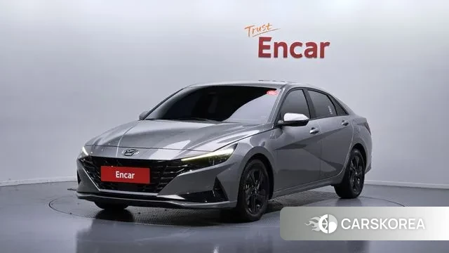 Hyundai Avante Hybrid (CN7) 2022 Серый из Кореи