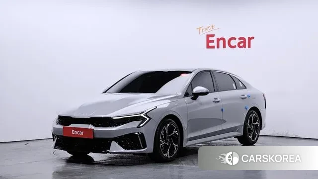 Kia The New K5 3rd generation 2023 Серебристо-серый из Кореи