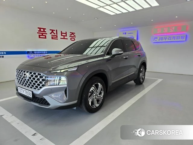 Hyundai The New Santa Fe 2021 Серый из Кореи