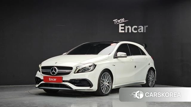 Mercedes-Benz A-Class W176 2018 Белый из Кореи