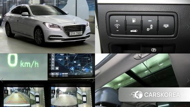 Genesis G80 2018 Белый из Кореи