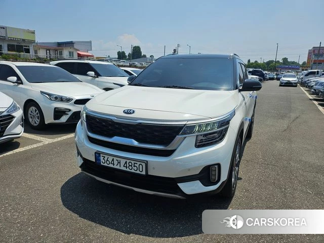 Kia Seltos 2020 Белый из Кореи