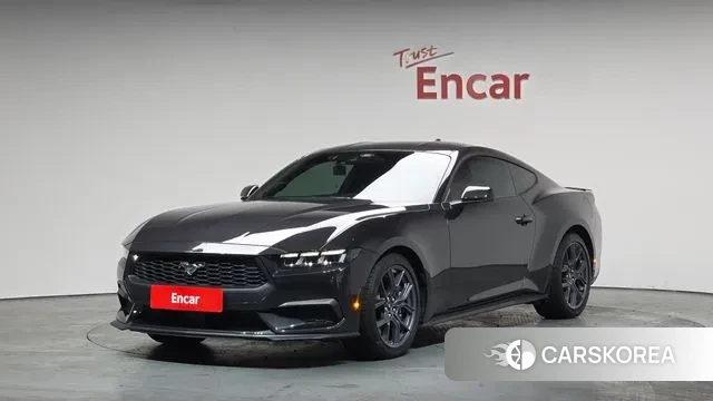 Ford Mustang 7th Generation 2024 Серый из Кореи