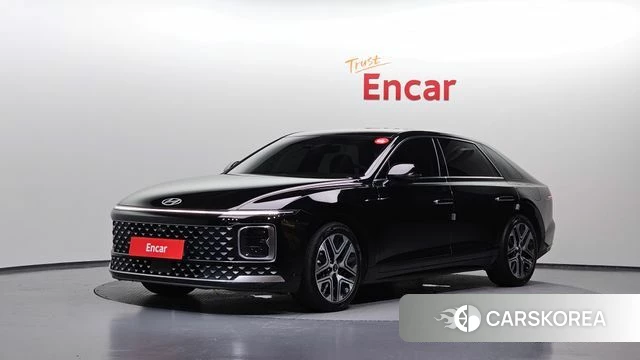 Hyundai Grandeur Hybrid (GN7) 2023 Черный из Кореи