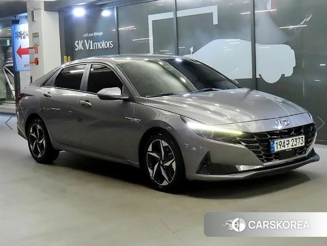 Hyundai Avante (CN7) 2021 Серый из Кореи
