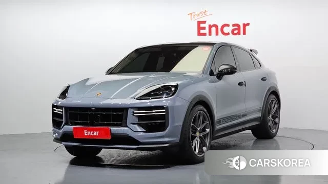 Porsche Cayenne (PO536) 2023 Небесно-голубой из Кореи