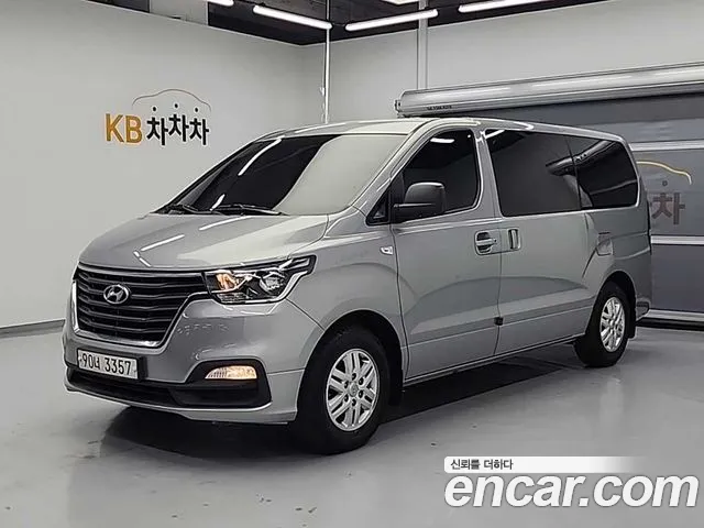 Hyundai The New Grand Starex 2019 Серебристо-серый из Кореи
