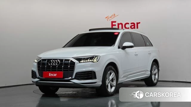 Audi Q7 (4M) 2020 Белый из Кореи