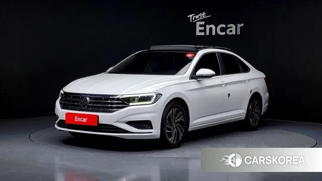 Volkswagen 7th Generation of Jetta 2020 Белый из Кореи