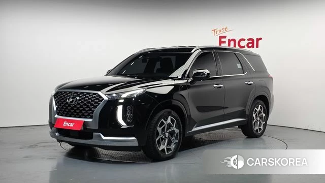 Hyundai Palisade 2021 Черный из Кореи
