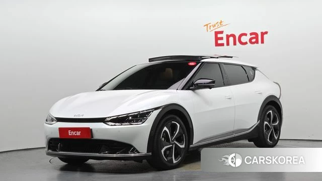 Kia EV6 2022 Белый из Кореи