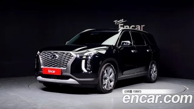 Hyundai Palisade 2022 Черный из Кореи