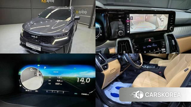Kia Sorento 4th Generation 2023 Серый из Кореи