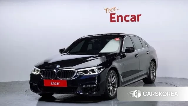 BMW 5 Series (G30) 2018 Синий из Кореи