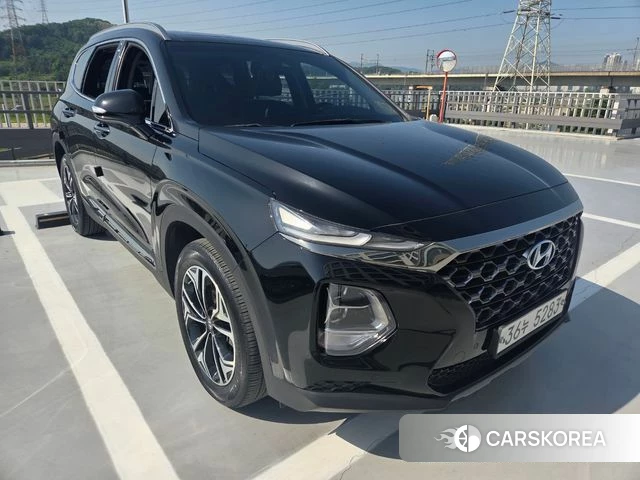 Hyundai Santa Fe TM 2018 Черный из Кореи
