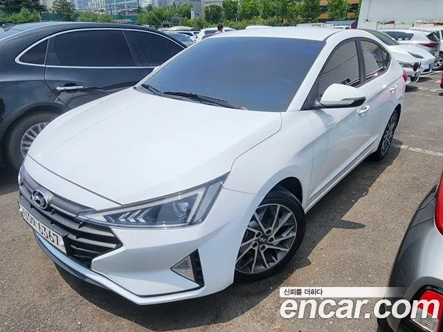 Hyundai The New Avante AD 2019 Белый из Кореи