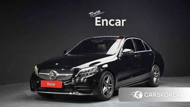 Mercedes-Benz C-Class W205 2021 Черный из Кореи