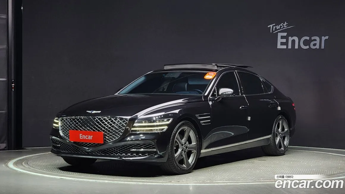 Genesis G80 (RG3) 2020 Черный из Кореи